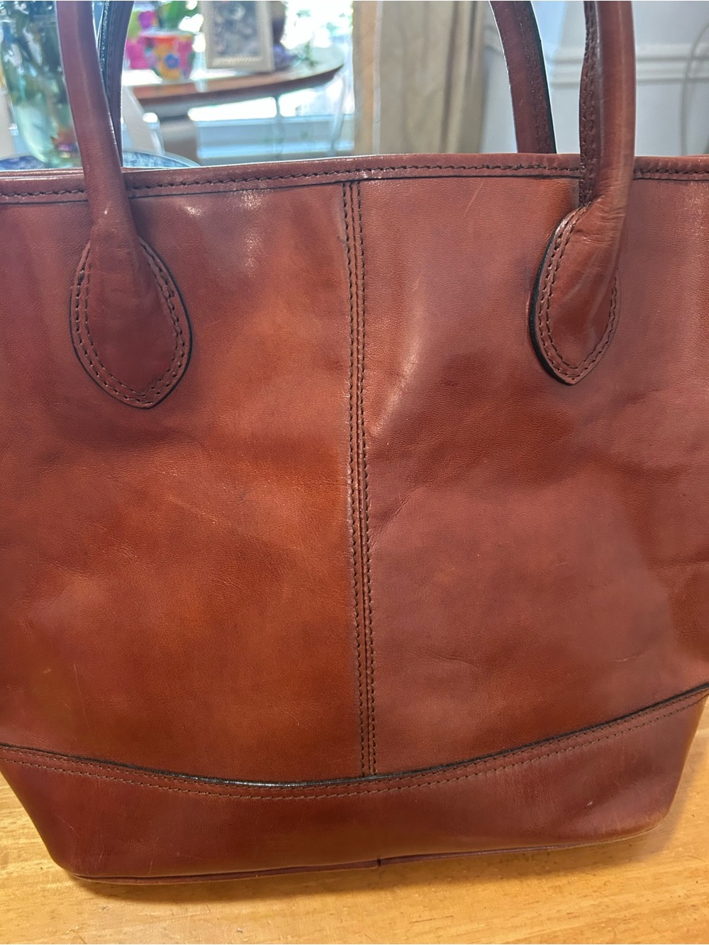 Etienne Aigner woven leather tote - Picture 5 of 7